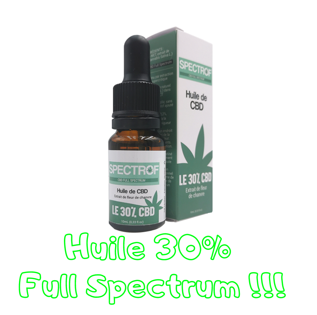 huile cbd 30 full spectrum